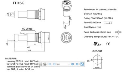 精准保护，安全首选 一字头十字头旋转式保险座与6×3.0保险丝座的全场景应用解析